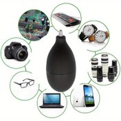 Resim Taşınabilir Kauçuk Toz Üfleyici Topu - Nozul ile Güçlü Elektronik, Kamera, Saat, Akıllı Telefon ve Klavye Temizleme Aracı - Bilgisayar Ana Kartları, Gösterge Panelleri ve Daha Fazlası İçin İdeal - Siyah, Bilgisayar Temizleme Aracı | Pratik Tasarım | Kauçuk Yapı 