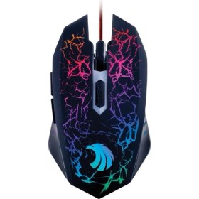 Resim Polosmart PGM25 Kablolu Gaming Mouse & Mouse Pad Kırmızı 