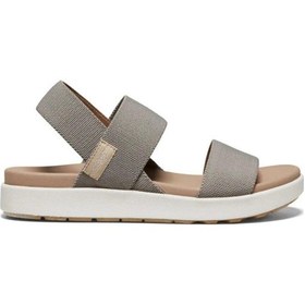 Resim Keen Elle Backstrap Kadın Sandalet - Taupe Kahverengi 