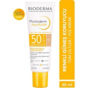 Resim Bioderma photoderm spf 50+ aquafluide renkli güneş kremi 40 ml - light 