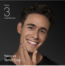 Resim Braun Series 3 Shave & Style Sakal Şekillendirici Ve Tıraş Makinesi, Kuru, 300bt 1 Saat 