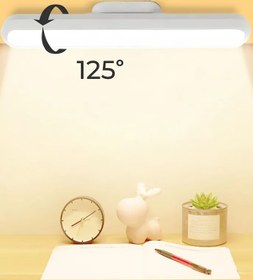 Resim TechnoStation Led 5W Şarjlı Mıknatıslı Dokunmatik LED Aplik Işıldak Makyaj Kitap Okuma Işığı Mıknatıslı 