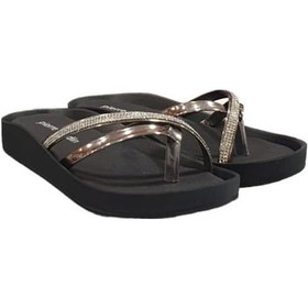 Resim Pierre Cardin Anatomik Taban Taşlı Parmak Arası Bayan Terlik 001 