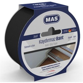 Resim Mas Kaydırmaz Bant 50 MM x 5M Siyah 