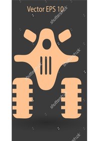Resim Buffalo Bandana Vector Siyah 