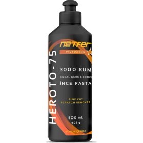 Resim Netfer Heroto-75 Kılcal Çizik Giderici İnce Pasta - 500 mL 