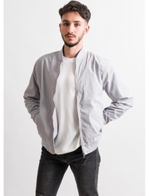 Resim Fbı Jeans Slim Ft Gofre Kumaş Kolej Yaka Astarlı Baharlık Mont 001 