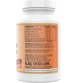 Resim Glucosamine Chondroitin Msm Collagen Zerdeçal 180 Tablet 