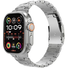Resim Watch Ultra 2 Amoled Ekran WaterProof 3 Kordonlu Titanyum 