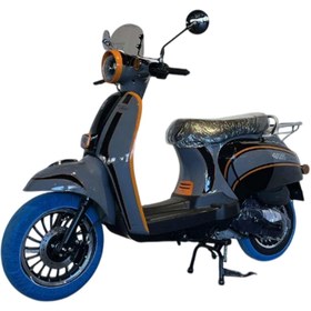 Resim Falcon Turtle 50 Benzinli Scooter - Gri/Siyah 