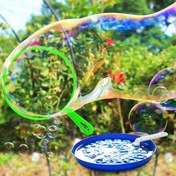 Resim 3 Parça Kabarcık Çubuk Seti, DIY Dev Yaratıcı Balon Yapma Seti, Rastgele Renkler, Doğum Günü Partisi ve Bahçe Oyunları İçin Çok Oyunculu Aktivite 