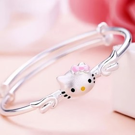 Resim Sanrio için for hello kitty Alaşımlı El Zinciri, Sevimli Hayvan Tasarımı, Doğum Günü, Cadılar Bayramı, Noel, Sevgililer Günü ve Günlük Giyim için Mükemmel Hediye 