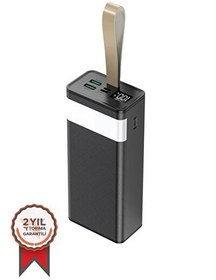 Resim Torima TRM-1033 Beyaz 22.5W Hızlı Şarj Özellikli Dijital Şarj Göstergeli 30.000 Mah Powerbank 