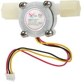 Resim Robodünya-Yf-S402 0.3-6 L/Min Beyaz Su Akış Sensörü 