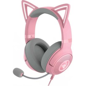 Resim Razer Kraken Kitty V2 Quartz Rgb Kablolu Gaming Kulaklık RZ04-04730200-R3M1 