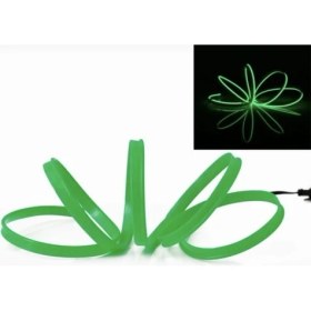 Resim Hazar Led Araç Içi Neon Şerit LED 3 Metre Yeşil (Torpido Ledi) 