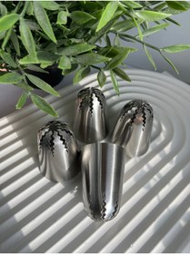 Resim Ege Pastacılık Pastacı kreması Kapalı Yıldız 8 diş duy 