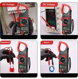 Resim Fırat Hırdavat DT-266 Pensampermetre Ölçü Aleti 