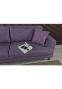 Resim Nobis Yataklı Kanepe Keten Mor Mor 