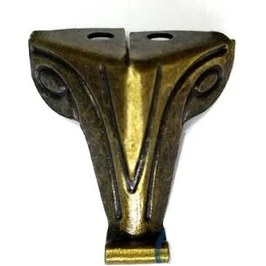 Resim Moda Sac Sandık Ayağı, Kutu Ayak 2,5 cm - Antik, 100 Adet 