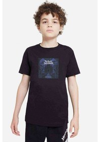 Resim Tshirthane The Black Dahlia Murder Nocturnalthe Baskılı Unisex Çocuk Siyah 