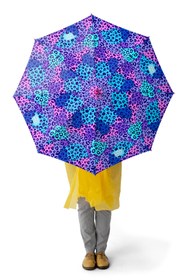 Resim Coral High Kids Siyah Galaxy Desenli Çocuk Şemsiyesi 12679 