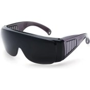 Resim Xifu Shop C Siyah Stil Endüstriyel Işçi Koruma Gözlüğü Anti Lazer Kızılötesi Koruyucu Ler Pc Lensler Anti-Sis Anti-Uv Anti-Çarpma Göz Koruması (Yurt Dışından) 