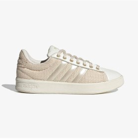 Resim Adidas Grand Court 3.0 Kadın Beyaz Tenis Ayakkabısı Kı3374 
