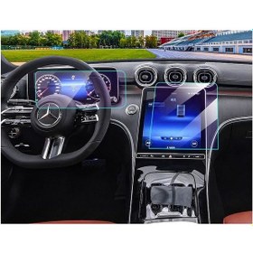 Resim Mercedes Yeni C Seri Navigasyon Ve Gösterge Panel Ekran Koruyucu 