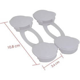 Resim Çok Amaçlı Çocuk Kilidi-Kısa Çok Renkli 