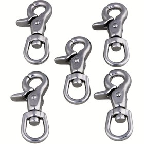 Resim 5 adet 304 evrensel makas kancası taşıma kapasitesi 30kg 