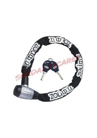 Resim Motosiklet Zincir Kilit 6 x 120 CM Zhonglı Siyah - Yeşil 