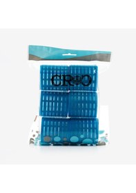 Resim Croc 1214 Mega Boy Bigudi 6lı Cırtlı - Yapışkanlı Bigudi Mavi 