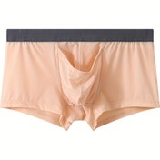 Resim Erkek İç Çamaşırı 1 Paket, Ayrı Açılma, Çıkarılmaz İç Çamaşırı, Erkek Yaz Nefes Alabilen Hızlı Kuruyan Mesh Seksi Boxer İç Çamaşırı, Esnek ve Rahat, Beli Sıkıntısı Olmadan Spor İçin 