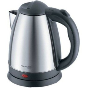 Resim Go İthalat AWOX ARMADA ÇELİK KETTLE 1.8LT MENTEŞE KİLİT İNOX KAPAK 360° DÖNEBİLEN GÖVDE OTOMATİK KAPANMA (5224 