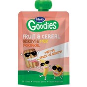 Resim HERO GOODİES Bisküvi - Muz - Portakal Püresi 100g 