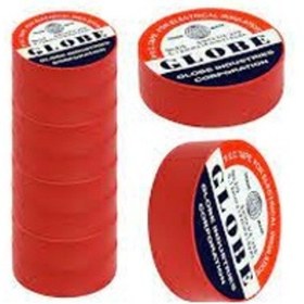 Resim GLOBE BANT 19 MM KIRMIZI 10`LU PAKET 