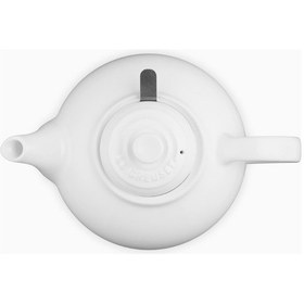 Resim Le Creuset Paslanmaz Çelik Süzgeçli Seramik Çaydanlık, 1.3l Beyaz 