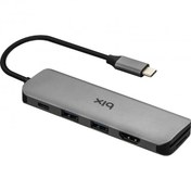 Resim START BX-09HB 6LI TYPE-C=>USB3.0+SD+MSD+4KHD 