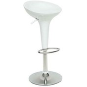 Resim Vitale Lara Bar Taburesi Beyaz MS.212WHT 