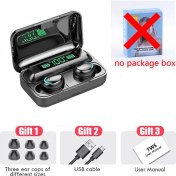 Resim Jingyi Tws F9 Kablosuz Kulaklık Kulaklık Kulaklık Spor Kulakiçi Kulaklık ile 5.0 Bluetooth Telefon Xiaomi Samsung Huawei Iphone Oppo (Yurt Dışından) 