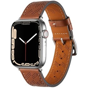 Resim Ardemix Watch 38mm Uyumlu Krd-76 Pu Deri Kordon Strap Kayış Clo- Kahverengi 
