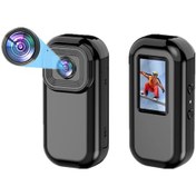 Resim Reedark 140 Derece Geniş Açılı, 1080p Video Çekim Yapabilen Taşınabilir Aksiyon Kamerası, 128gb'a Kadar Destek 