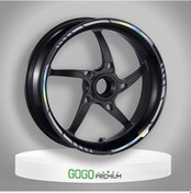 Resim Hologramlı Kesik 1 Set Jant Şeridi 