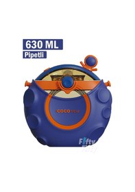 Resim Cocosmile Özel Kutulu 630 Ml Pipetli Uzay Temalı Tritan Su Matarası -boyun Askılı- 3 Farklı Model Ffcs0006 001 