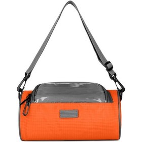 Resim Wezone Bisiklet Çantası - 6.5" Telefon Taşıma, Su Geçirmez Tpu, Şok Emici Tasarım Portakal 