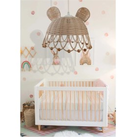 Resim Lampega Boncuklu Kulaklı Cocuk Odası Avize 