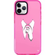 Resim iPhone 11 Pro Max Kravat Telefon Kılıfı 