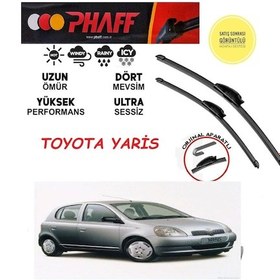 Resim Toyoya Yaris Ön Muz Silecek Takımı 2002 Model Araca Özel Aparat 