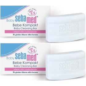 Resim Sebamed Bebek Sabunu 100Gr Kompakt (2 Li Set) 